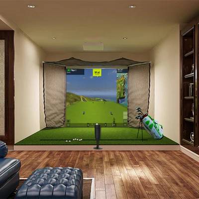 OptiShot Nova Series Golf In A Box 5 Simulator