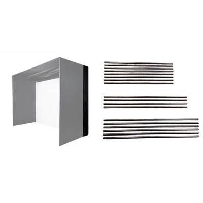 Carls Place Back Cover Pipe Kit for DIY Golf Simulator Enclosure