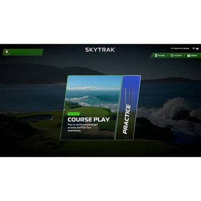 SkyTrak Course Play Software