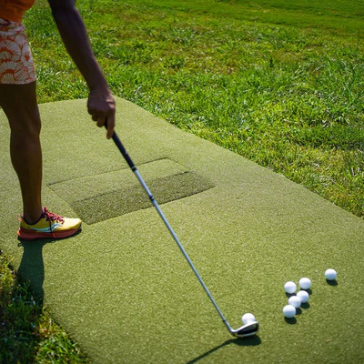 The Country Club Centerstrike Golf Mat by Real Feel Golf Mats