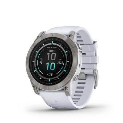 epix Pro Gen 2 Sapphire Edition 51 mm Titanium Whitestone Band