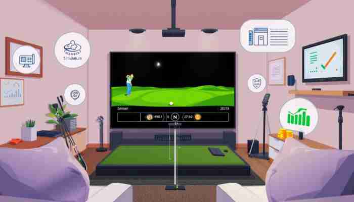 Golf simulator room planning and budget decisions