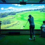 Indoor Golf Simulators with Projector for Home Use